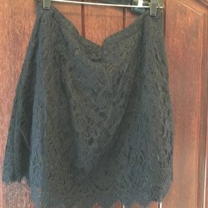 Jcrew lace skirt